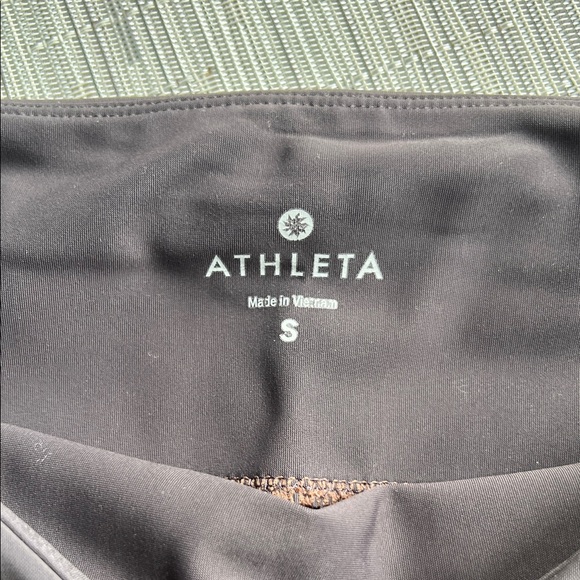 ATHLETA Stellar Tight with Zippered Ankle & Pockets Leggings, Dark Brown - Picture 2 of 8